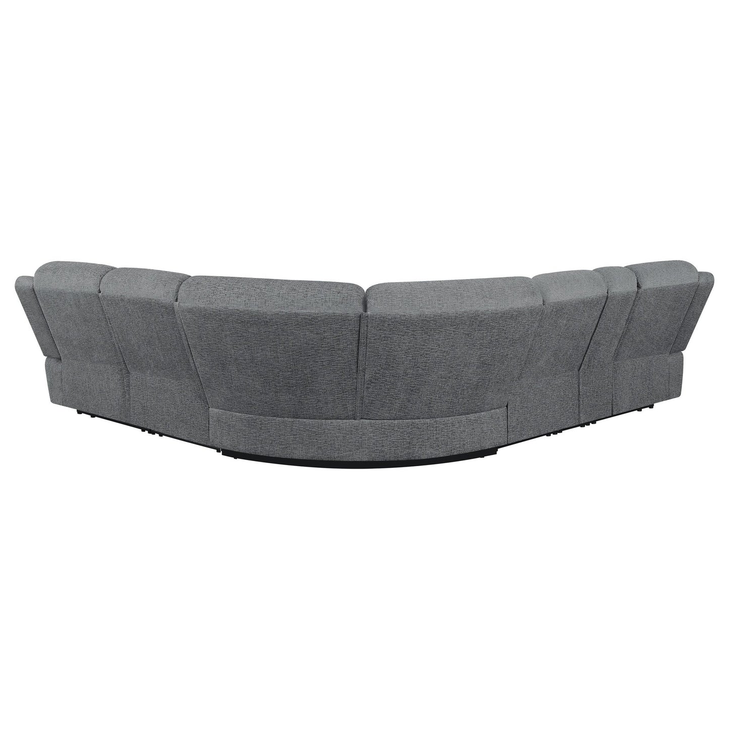 Bahrain 6 - piece Modular Reclining Sectional Sofa Charcoal - Sonoma Home Furniture