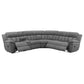 Bahrain 6 - piece Modular Reclining Sectional Sofa Charcoal - Sonoma Home Furniture