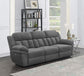 Bahrain Upholstered Power Sofa Charcoal - Sonoma Home Furniture