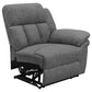 Bahrain 5 - piece Upholstered Home Theater Seating Charcoal - Sonoma Home Furniture