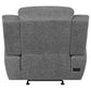 Bahrain Upholstered Power Glider Recliner Charcoal - Sonoma Home Furniture